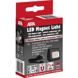 APA 13449 LED Magnet Licht LED pracovní osvětlení napájeno akumulátorem 1.8 W 160 lm Počet přibalených akumulátorů 1