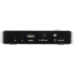 Renkforce RF-ENC-450 USB-C® M.2 PCIe NVMe 2 porty dokovací stanice pro pevný disk s funkcí klonování