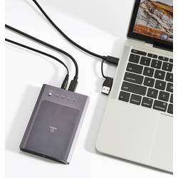 Renkforce RF-ENC-450 USB-C® M.2 PCIe NVMe 2 porty dokovací stanice pro pevný disk s funkcí klonování