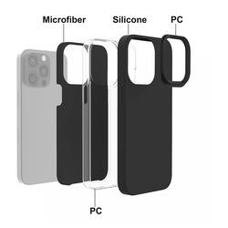 4Smarts Liquid Cupertino UltiMag zadní kryt na mobil Apple iPhone 14 černá 1552552 452064