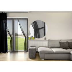 Renkforce RF-IS-700 RF-6683266 Dveřní létající obrazovka (d x š) 210 cm x 90 cm černá 1 ks