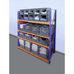VISO SPK 4628 AV skladový box , (š x v x h) 400 x 280 x 600 mm, šedá, 1 ks
