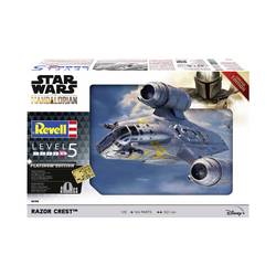 Revell 06788 Star Wars The Mandalorian: Razor Crest Platinum Edition sci-fi model, stavebnice 1:72