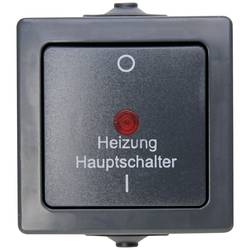 Kopp 565315003 spínání ve vlhkých místnostech Nautic antracitová 1 ks