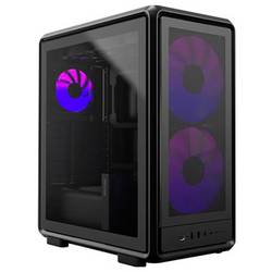 Cooler Master MasterFrame 500 Mesh AR midi tower PC skříň černá 3 předinstalované LED ventilátory, boční okno, prachový filtr