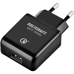 VOLTCRAFT QCP-3000 USC USB nabíječka Vhodné pro (vývojové sady): Raspberry Pi® Výstupní proud (max.) 3000 mA 1 x USB-C® zástrčka s vypínačem, Qualcomm Quick