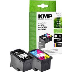 KMP Ink náhradní Canon PG-545XL, CL-546XL kompatibilní kombinované balení černá, azurová, purppurová, žlutá C97V 1562,4005
