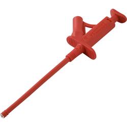 VOLTCRAFT MSK-120 rot bezpečnostní měřicí svorka, CAT IV 600 V, CAT III 1000 V, červená