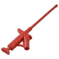 VOLTCRAFT MSK-120 rot bezpečnostní měřicí svorka, CAT IV 600 V, CAT III 1000 V, červená