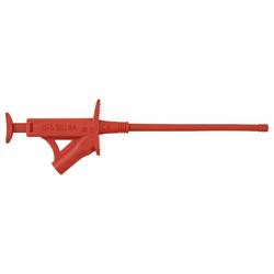 VOLTCRAFT MSK-120 rot bezpečnostní měřicí svorka, CAT IV 600 V, CAT III 1000 V, červená