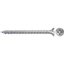 Fischer 670183 Power-Fast II CZF šrouby do dřevotřísky 4 mm 16 mm křížová drážka Pozidriv ocel galvanizováno zinkem 200 ks