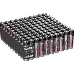 Ansmann Mignon AA LR6 100er Box tužková baterie AA alkalicko-manganová, 1.5 V, 100 ks
