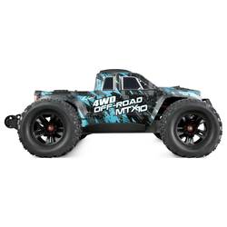 Amewi Hyper Go MTX10 modrá střídavý (Brushless) 1:10 RC model auta elektrický monster truck 4WD (4x4) RtR 2,4 GHz