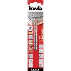 kwb 048660 víceúčelový vrták, tvrdý kov, wolfram-ocel, 6 mm, délka 100 mm, válcová stopka, 1 ks