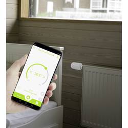 Sygonix bezdrátová termostatická hlavice, SY-5994066, elektronický, 5 do 30 °C