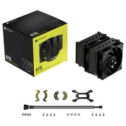 Corsair A115 pasivní chladič procesoru Intel® 1150, Intel® 1151, Intel® 1155, Intel® 1156, Intel® 1200, Intel® 1700, AMD AM4, AMD AM5