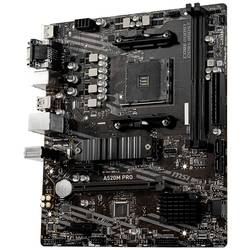 MSI A520M PRO Základní deska Socket (PC) AMD AM4 Tvarový faktor Micro-ATX Čipová sada základní desky AMD® A520