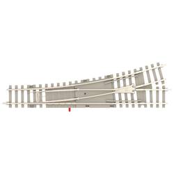 T14538 kolej N Minitrix výhybka, levá, betonový práh 112.6 mm 15 ° 1 ks