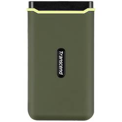 Transcend ESD380C 500 GB, externí SSD disk, USB-C™ (USB 3.2 Gen 2), armádní zelená