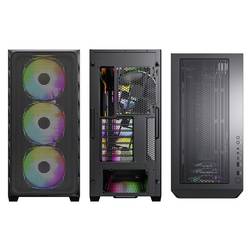 MONTECH AIR 903 MAX midi tower PC skříň černá 4 předinstalované LED ventilátory