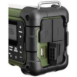 Sangean MMR-99 FM Green A500482 outdoorové rádio, FM, AM, nouzové rádio, Bluetooth, Solární panel, voděodolné, prachotěsné, zelená