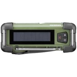 Sangean MMR-99 FM Green A500482 outdoorové rádio, FM, AM, nouzové rádio, Bluetooth, Solární panel, voděodolné, prachotěsné, zelená