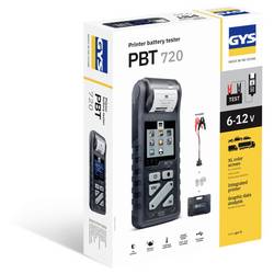 GYS BATTERIETESTER PBT720 - START/STOP tester autobaterií, 26 cm x 10.5 cm x 5 mm