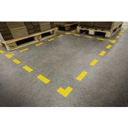 Durable 170004 Místo označení tvar -T- signální žlutá 10 ks (d x š x v) 150 x 50 x 0.7 mm