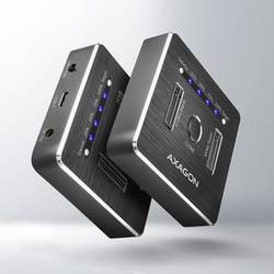 AXAGON ADSA-M2C NVMe dokovací stanice pro pevný disk s funkcí klonování