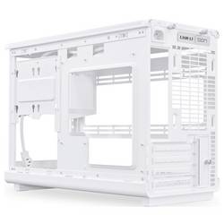 Lian Li Lian Li DAN Cases A3-mATX Wood Edition PC-Gehäuse, Micro-ATX - Buche, weiß micro tower pouzdro, herní pouzdro, PC skříň bílá