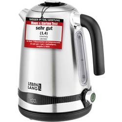Lebenlang LBE2662 rychlovarná konvice, bez BPA, s displejem, nerezová ocel, 9925102662