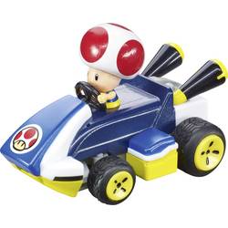 Carrera 370430035 CARRERA - 2.4GHz Mario Kart Mini RC - Toad Paperbox 1:50 RC model auta vč. akumulátorů a kabelu k nabíjení