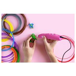 myFirst FP3301AC-WC01 sada vláken pro 3D tiskárny PCL Bez zápachu, Bez prodlevy 1.75 mm 90 g červená, růžová, žlutá, černá, fialová 5 ks