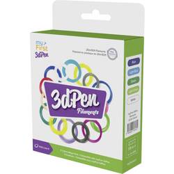 myFirst FP3301AC-CC01 sada vláken pro 3D tiskárny PCL Bez zápachu, Bez prodlevy 1.75 mm 90 g bílá, modrá, světle modrá, světle zelená, zelená 5 ks