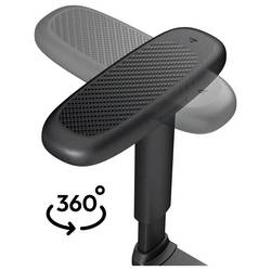 ThunderX3 ThunderX3 SOLO 360 Ergonomischer Gaming-Stuhl - Modern, schwarz herní židle černá