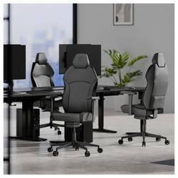 ThunderX3 ThunderX3 SOLO 360 Ergonomischer Gaming-Stuhl - Modern, schwarz herní židle černá