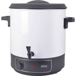 Silva HG-E 290 várnice ochrana proti přehřátí, S držadlem, s kohoutkem, plynulý regulátor teploty ocelová