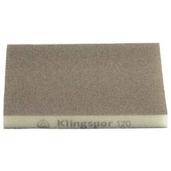 Klingspor 125282 SW 501 brusné houbičky, korund zrna 220 96 x 123 x 12,5 mm 100 ks