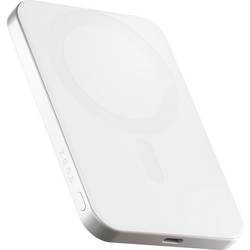 ZENS ZEPP05W/00 powerbanka Li-Ion, 5000 mAh, Bezdrátové nabíjení Qi, USB, bílá