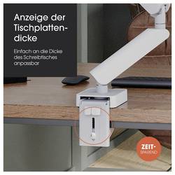 Vogels držák na stůl pro monitor MOMO 2117 1 Displej: (s) 25,4 cm (10) - 109,2 cm (43) bílá naklápěcí, otočný, nastavitelná výška