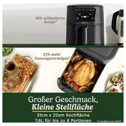 Cuisinart CompactMax horkovzdušná fritéza, 7.6 l, funkce časovače, černá