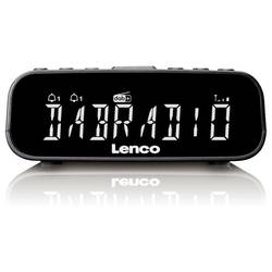 Lenco LENCO - DAB+ Uhrenradio Bluetooth CR-606BK sw CR-606BK radiobudík, DAB, FM, DAB+, Bluetooth, AUX, DAB, DAB+, FM, funkce alarmu, černá