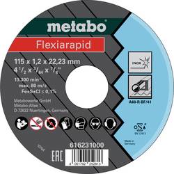 Metabo 616231000 Řezný kotouč 115 mm 25 ks Nerezová ocel