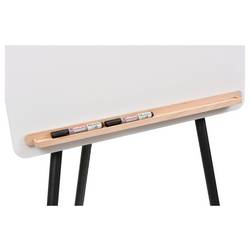 Legamaster flipchart SKETCH INFINITE (š x v x h) 806 x 2050 x 711 mm bílá, dřevo omyvatelný, popisovatelný, výškově nastavitelný, vč. držáku bloku, vč. držáku