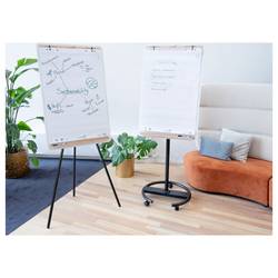 Legamaster flipchart SKETCH INFINITE (š x v x h) 806 x 2050 x 711 mm bílá, dřevo omyvatelný, popisovatelný, výškově nastavitelný, vč. držáku bloku, vč. držáku