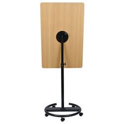 Legamaster mobilní flipchart SKETCH INFINITE (š x v x h) 690 x 2050 x 640 mm bílá, dřevo, černá omyvatelný, popisovatelný, výškově nastavitelný, vč. držáku