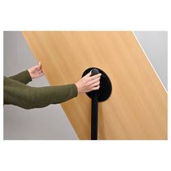 Legamaster mobilní flipchart SKETCH INFINITE (š x v x h) 690 x 2050 x 640 mm bílá, dřevo, černá omyvatelný, popisovatelný, výškově nastavitelný, vč. držáku