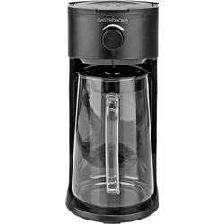 Gastronoma 18100004 čajovar/kávovar černá připraví šálků najednou=6 skleněná konvice