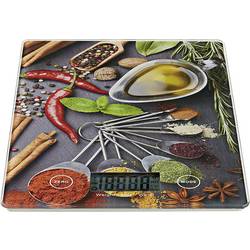 Nedis KASC113VA digitální kuchyňská váha digitální Max. váživost=5 kg vícebarevná 140 x 15 x 195