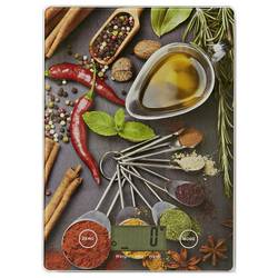 Nedis KASC113VA digitální kuchyňská váha digitální Max. váživost=5 kg vícebarevná 140 x 15 x 195